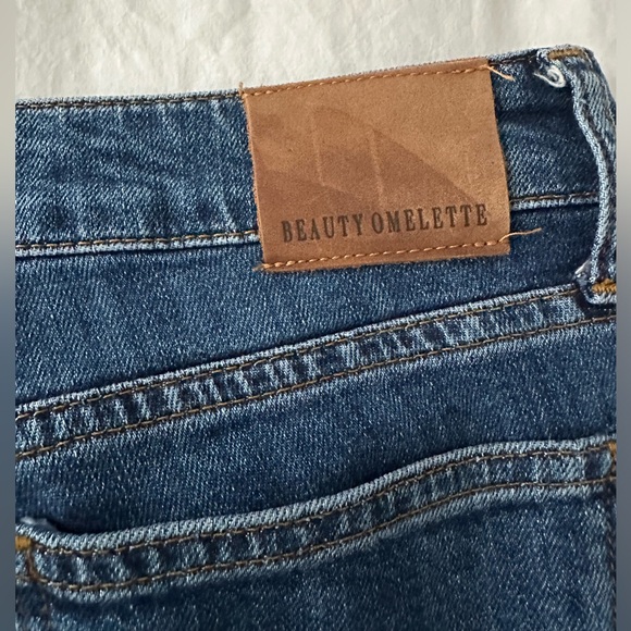 Beauty Omelette blue straight denim size 26 - Picture 6 of 6